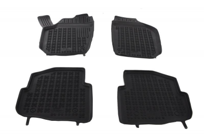 Covorase Presuri Auto Negru din Cauciuc SEAT Cordoba 2002-2009, Ibiza 03/2002-2008; pentru SKODA Fabia I 12/1999-02/2007; pentru VW Polo 2002-2009