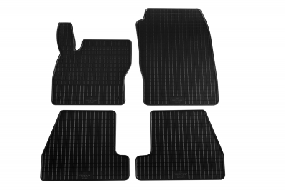 Set 4 covorase auto din cauciuc PETEX, negru, pentru pentru FORD Focus 03/2011, Focus Turnier 05/2011-