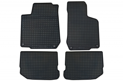 Set 4 covorase auto, negru, pentru pentru VW Golf IV 1998-08/2003, Beetle 1998-09/2011, Bora 1998-2005-