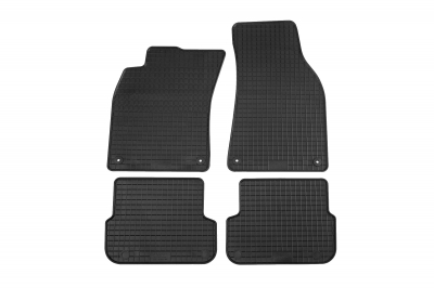 Covorase Presuri Auto Negru din Cauciuc pentru AUDI A6 C6 Sedan 2004-2008, A6 Avant, A6 Allroad Quattro 2004-2011